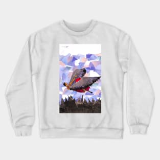 A Falling Angel Crewneck Sweatshirt